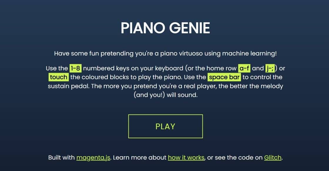 Piano Genie