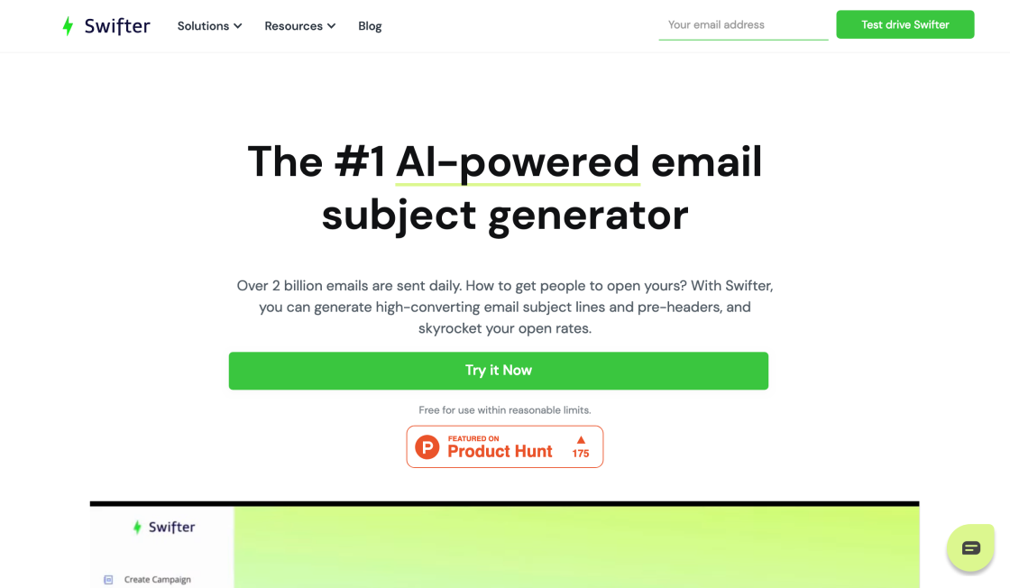 Email Subject Generator By Swifter